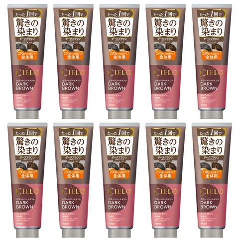 CIELO Coloring Treatment For overall coloring Dark brown　×１０