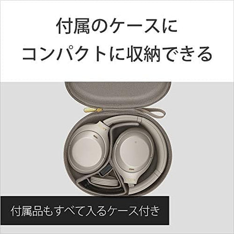SONY 索尼 无线降噪耳机 WH-1000XM4 : LDAC/Amazon 搭载Alexa/Bluetooth/高分辨率 可连续播放30小时 密闭型 带麦克风 2020年款 360 Reality Audio认证款 银色 WH-1000XM4 SM