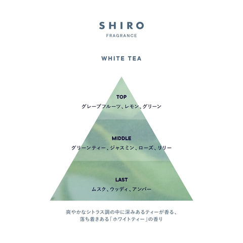 SHIRO ホワイトティー オードパルファン 40mL 香水