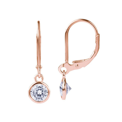 Gift from New York フープピアス レディース プラチナ K18 ピンクゴールド 加工 揺れる ピアス エタニティ 金属アレルギー対応 ブランド 女性