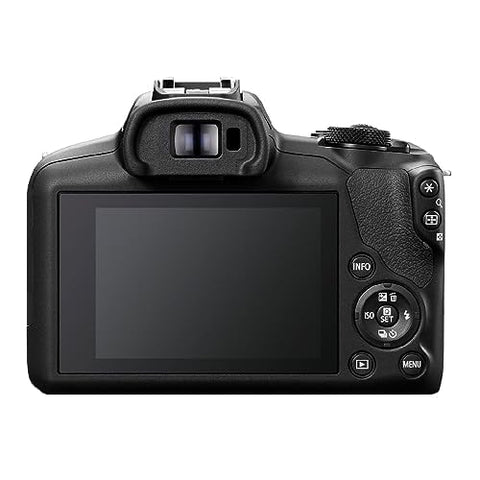 Canon EOS R100 Mirrorless SLR Camera Standard Zoom Lens Kit (RF-S18-45), Black/APS-C/Approx. 12.5 oz EOSR100-1845ISSTMLK