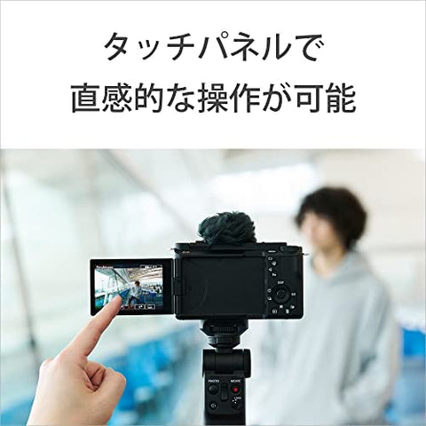 소니/브이로그 카메라/렌즈 교환식 브이로그캠/풀사이즈/미러리스 SLR 카메라/ZV-E1/바디 (렌즈 없음) /윈드스크린 포함/블랙/ ZV-E1 B