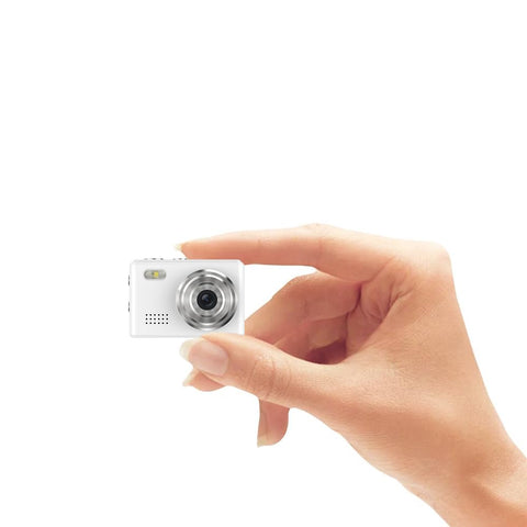 SACCONNECT miniカメラ デジタルカメラ 小型デジタルカメラ スマホに送れる 固定焦点 約100万画素 720P HD 動画 0.96インチ液晶画面 USB Type-C Android microSDカード コンパクト 軽量 初心者向け 子供 (ホワイト) SMC01-WH