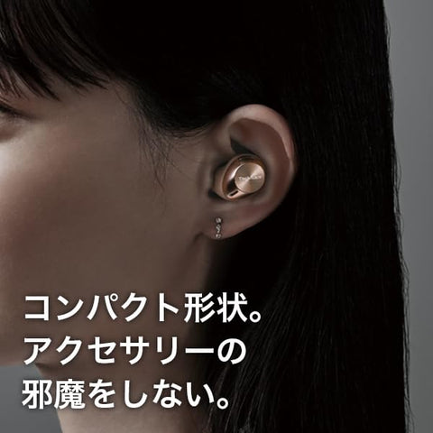 テクニクス ワイヤレスイヤホン EAH-AZ40M2-N ローズゴールド bluetooth ノイズキャンセリング 3台マルチポイント IPX4 LDAC対応 ハイレゾ音質再生 アプリ対応