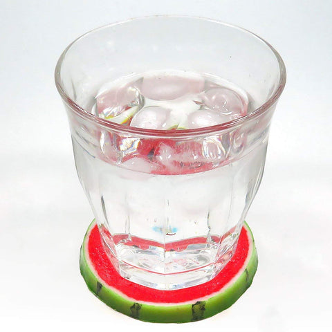 Fruits coaster set (fake food)