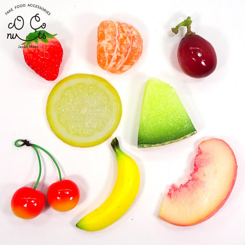 Fruits set (fake food)