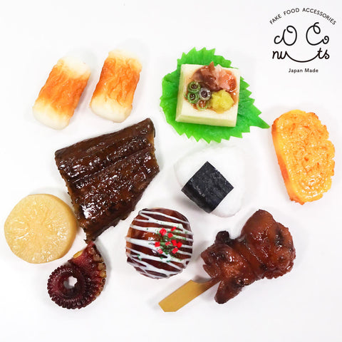 日式料理　8款套裝組（食品模型）