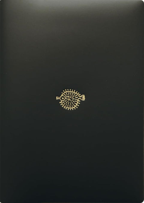 Elcomune Matka DR-WK-692 Notebook, Begins in January 2026, B6 Weekly Block, One Point, Balloon Fish