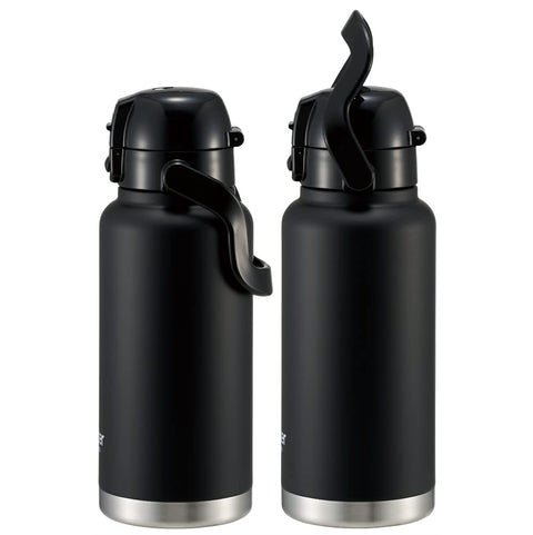 Skater STD10H-A Stainless Steel Direct Bottle with Handle, 33.8 fl oz (1,000 ml), Black