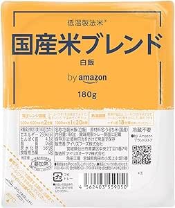 by Amazon パックご飯 国産米 100% 低温製法米 180g ×24個