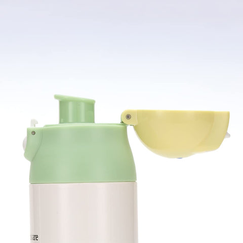 Skater SMIB5-A Stainless Steel Bottle for Milk Preparation, Convenient Water Bottle, 16.9 fl oz (500 ml), Lightweight Type, Easy to Carry, Disney Pooh, Picnic