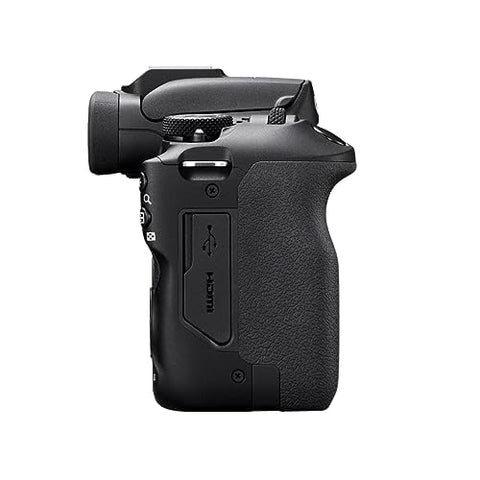 Canon ミラーレス一眼カメラ EOS R100 標準ズームレンズキット(RF-S18-45) ブラック/APS-C/約356g EOSR100-1845ISSTMLK