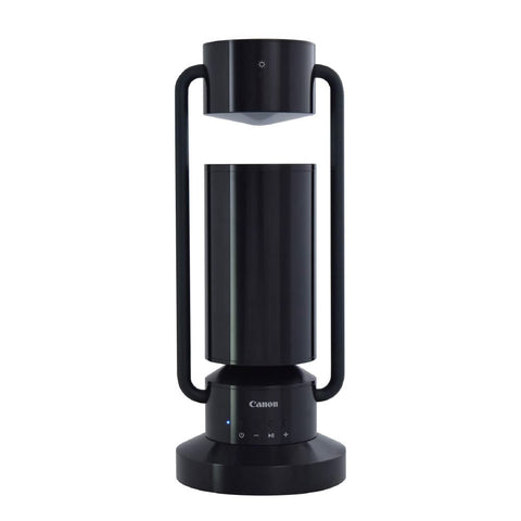 キヤノン Canon アルボス albos ライト&スピーカー ML-A (ブラック) スポットライト型アルミスピーカー Bluetooth対応/360°全方位サウンド/アルミ削り出し/ボディやライトはスムーズに可動/高出力LED