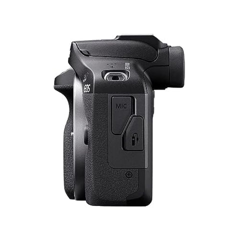 Canon ミラーレス一眼カメラ EOS R100 標準ズームレンズキット(RF-S18-45) ブラック/APS-C/約356g EOSR100-1845ISSTMLK