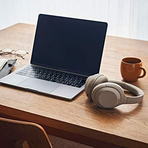 SONY 索尼 无线降噪耳机 WH-1000XM4 : LDAC/Amazon 搭载Alexa/Bluetooth/高分辨率 可连续播放30小时 密闭型 带麦克风 2020年款 360 Reality Audio认证款 银色 WH-1000XM4 SM
