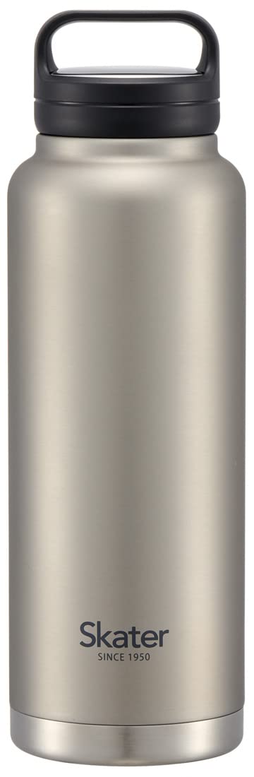 스케이터 (스케이터) STSC12-A 단열 스테인리스 스틸 머그 보틀 1200ml (나사 손잡이 포함), 실버
