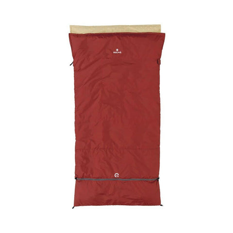 Snow Peak Sleeping Bag, Disaster Prevention, Separate Off-Ton, Wide Washable Down