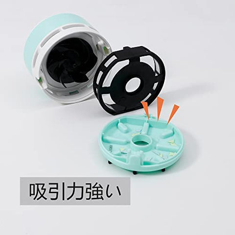 Tenwin台式吸尘器 台式机 电脑键盘 家具表面 汽车坐垫 迷你吸尘器 (MIDORI)