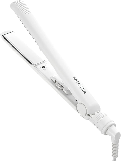 SALONIA Saronia Straightening Iron/Hair Iron, 24mm, SL-004SAW, White