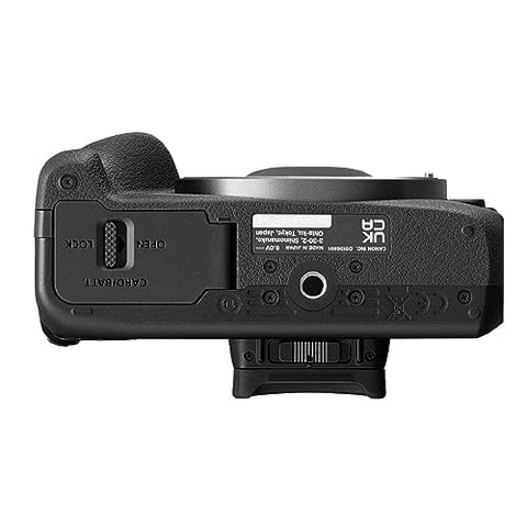 Canon ミラーレス一眼カメラ EOS R100 標準ズームレンズキット(RF-S18-45) ブラック/APS-C/約356g EOSR100-1845ISSTMLK