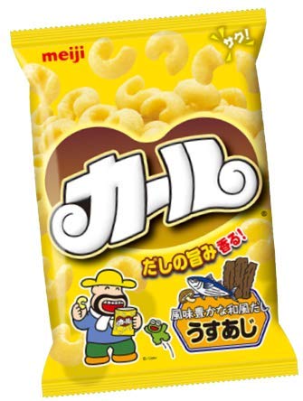 (지역 한정) 메이지 컬 치즈 아지 64g x 5 봉지 컬 라이트 아지 68g x 5 봉지 음식 비교 세트 10 개 모듬