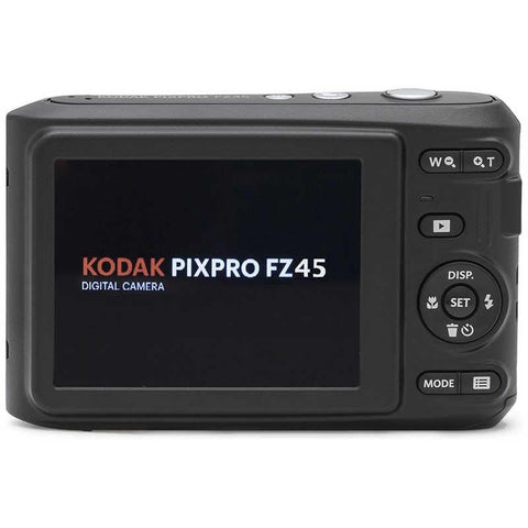 數位相機 PIXPRO FriendlyZoom FZ45 Kodak 柯達 4倍光學變焦 1600萬像素 全高清(1080p)影片拍攝 鹼性乾電池對應型號 黑色
