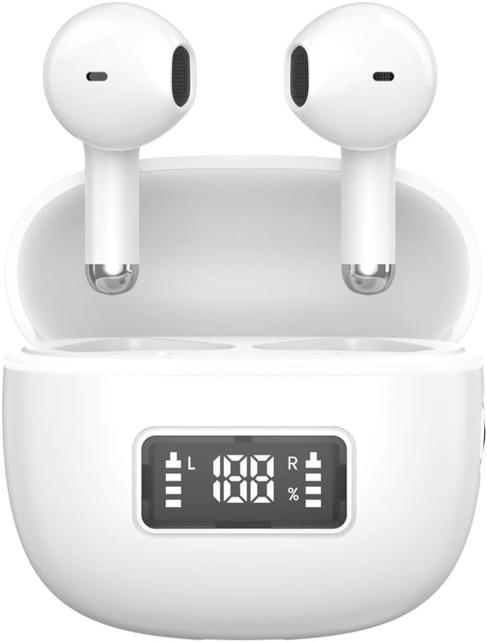 Bluetoothイヤホン ワイヤレスイヤホン IPX7防水 最大60時間再生 2025