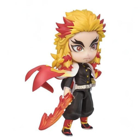 TAMASHII NATIONS Figuarts mini 鬼滅の刃 煉獄杏寿郎 炎の呼吸 約90mm PVC&ABS製 塗装済み可動フィギュア