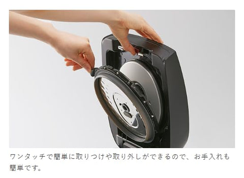 虎牌 5.5合(约15.5升) 压力IH电饭煲 "新鲜煮熟" JPV-T100-KV(颜色:紫色)
