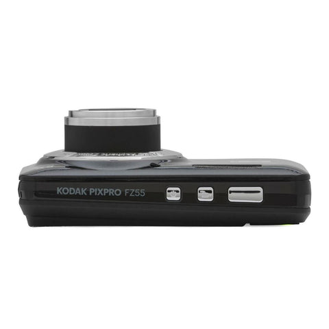 KODAK PIXPRO 好用 變焦 FZ55-BK 16MP 數位相機 光學5倍變焦 廣角 28mm 2.7吋液晶螢幕(黑色)
