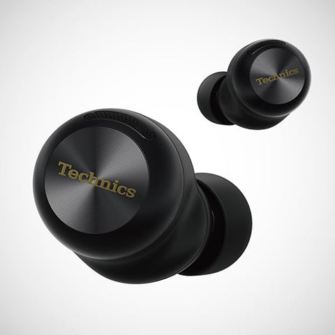 テクニクス Technics ワイヤレスイヤホン EAH-AZ100-K ブラック ノイズキャンセリング 3台マルチポイント ハイレゾ音質再生