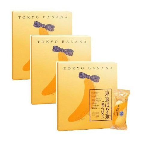 東京芭娜娜（東京ばな奈）「見ぃつけたっ」8入×3盒（人氣伴手禮甜點）