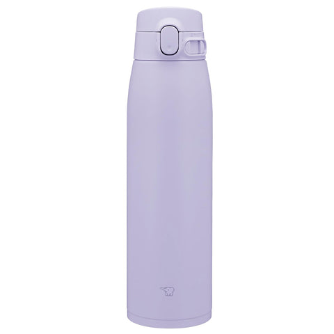 Zojirushi Mahobin SM-VB95-VM Stainless Steel Mug, Water Bottle, Large Capacity, 33.4 fl oz (950 ml), One-Touch Type, Seamless Washer, Only 3 Cleaning Points, Lilac Purple