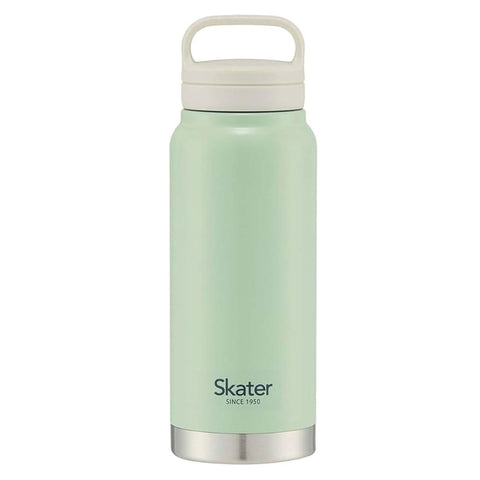스케이터 STSC4-A 단열 스테인리스 스틸 머그 보틀 500ml (나사 손잡이 포함), 칙칙한 녹색