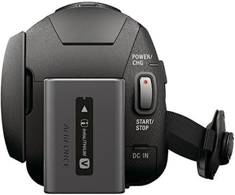 SONY(ソニー) 4K ビデオカメラ Handycam FDR-AX45A(2022年モデル) ブラック 内蔵メモリー64GB 光学ズーム20倍 空間光学手ブレ補正 FDR-AX45A B