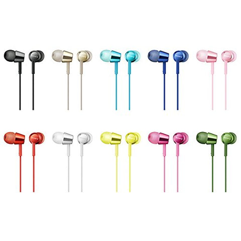 Sony Earphones MDR - EX155 blk
