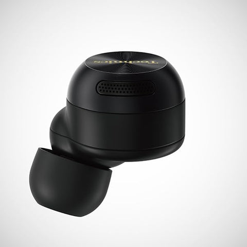 Technics EAH-AZ100-K Wireless Earphones, Black, Magnetic Fluid, Live Sound Quality, Bluetooth, Noise Canceling, 3 Devices, Multi-Point, IPX4, LDAC Compatible, High Resolution Sound Quality Playback,