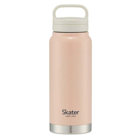 스케이터 STSC4-A 단열 스테인리스 스틸 머그 보틀 500ml (나사 손잡이 포함), 칙칙한 분홍색