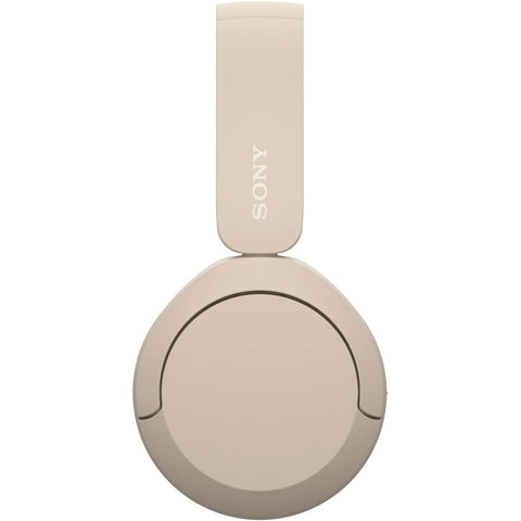 Sony Wireless Headphones WH-CH520: Bluetooth Compatible/Lightweight Design: Approx. 5.1 oz (147 g) / Compatible with a Dedicated App to Customize Your Favorite Sound Quality "Equalizer" Settings/Beige