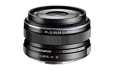 OLYMPUS 単焦点レンズ M.ZUIKO DIGITAL 17mm F1.8 ブラック