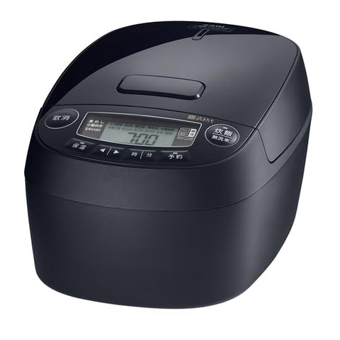 Tiger JPV-T100-KV 5.5 Cook Pressure IH Jar Rice Cooker, "Freshly Cooked" (Color: Mauve Black)