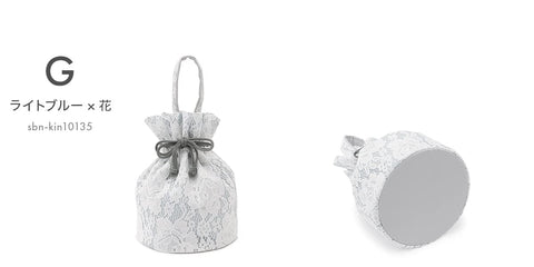 [SOUBIEN] 索維恩 荷包 刺繡 蕾絲 成人式 振袖 畢業典禮 assort-bag0011