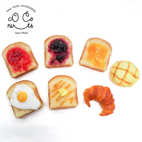 Bread magnet<7 types＞(fake food)
