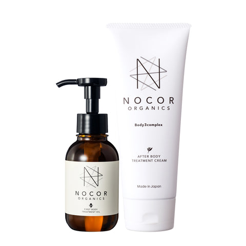 NOCOR Initial Maintenance Kit [Stretch Mark De-Wrinkle Care Cream x1 / Pregnant Body Massage Oil]