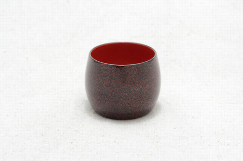 津輕塗  日式酒杯（不倒翁型）七子塗