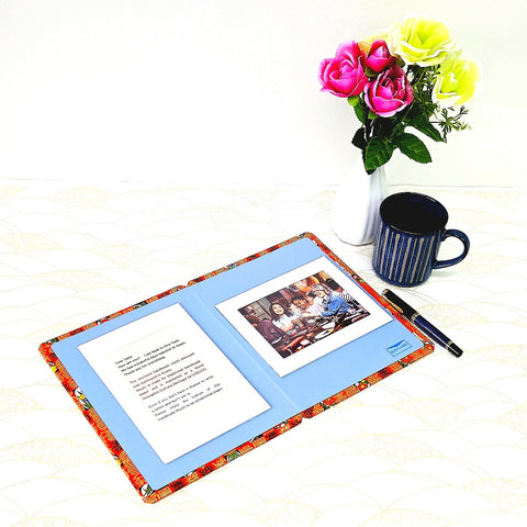Happiness & Longevity Greeting Card & Standing Double Photo Frame