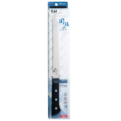 貝印 KAI 切麵包刀 關孫六 芥末 210毫米 日本製造 可用洗碗機清洗 AB5425