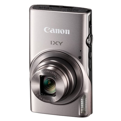 Canon IXY 650SL Compact Digital Camera, Silver, 12x Optical Zoom, Wi-Fi Compatible, IXY650SL.