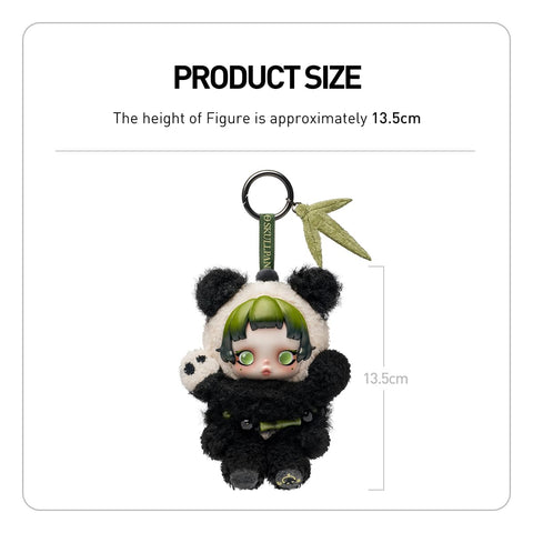 [POP MART] SKULLPANDA Lazy Panda 毛絨掛件