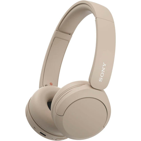 Sony Wireless Headphones WH-CH520: Bluetooth Compatible/Lightweight Design: Approx. 5.1 oz (147 g) / Compatible with a Dedicated App to Customize Your Favorite Sound Quality "Equalizer" Settings/Beige